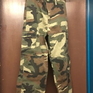 Boys sz 12 camo pants worn once